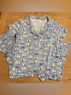 Munki Munki Campers/RV Pajama Set Womens Size Medium